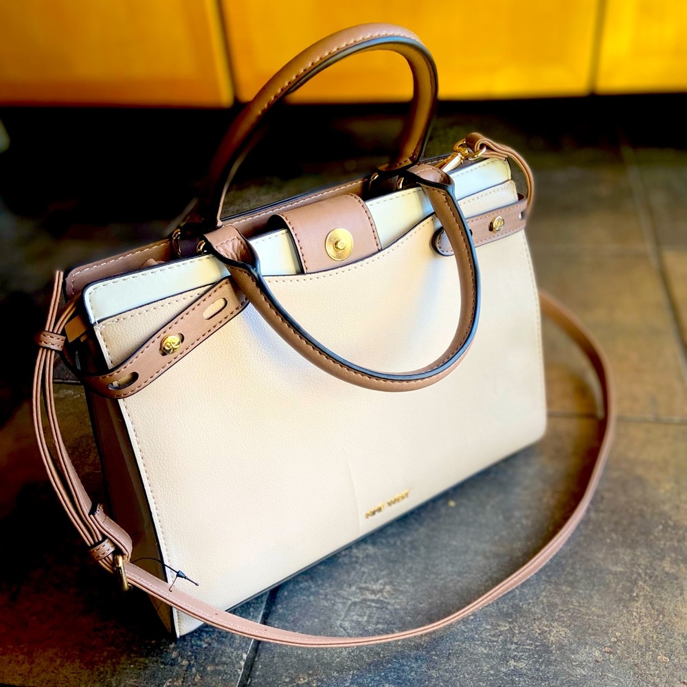 Nine West Purse - Beige, Tan - Ivory, Cream